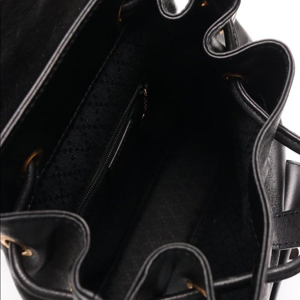 Gucci Black Leather Bamboo Backpack Small - Picture 5 of 8